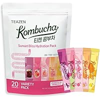 コンブチャ サプリメント 二個セット Amazon.co.jp: 【TEAZEN】ティーゼン コンブチャバラエティ